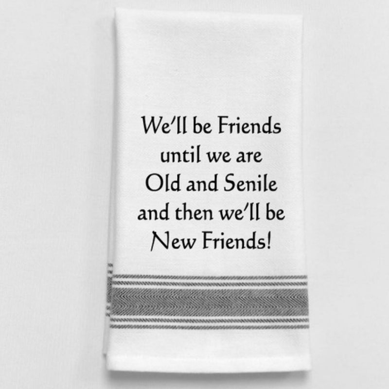 Old & Senile Tea Towel